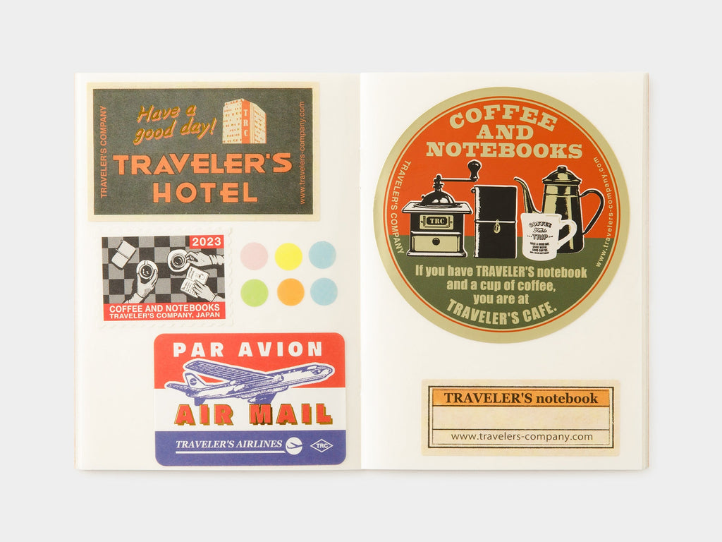 017 Sticker Release Paper Refill TRAVELER'S Notebook - Passport Size