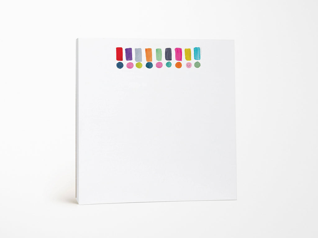 Exclamation Square Notepad