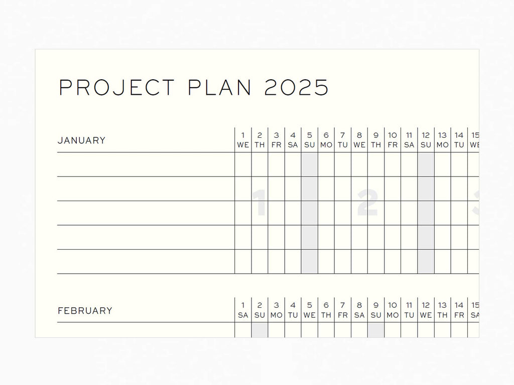 2025 Leuchtturm 1917 Week Planner - SKY Hardcover