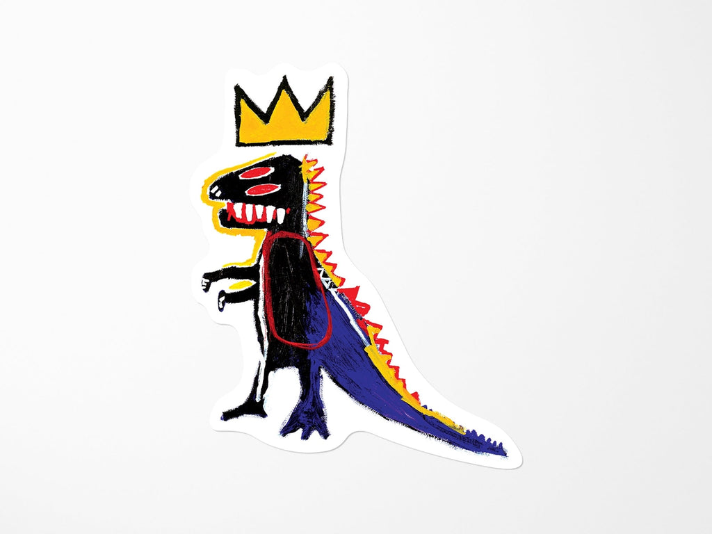 Basquiat Pez Dispenser Vinyl Sticker