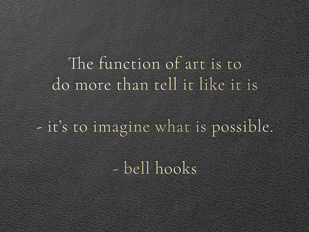 Black Voices Limited Edition Notebook - bell hooks