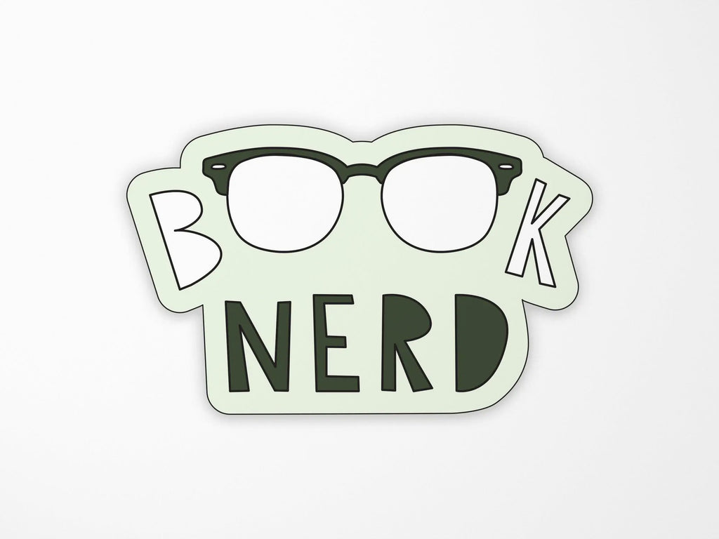 Book Nerd Sticker