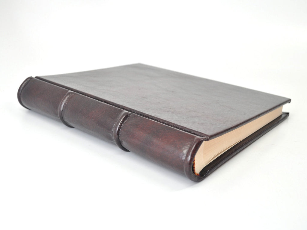 Carino 9 x 9 Handmade Italian Distressed Leather Photo Album