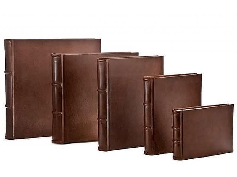 Carino 9 x 9 Handmade Italian Distressed Leather Photo Album