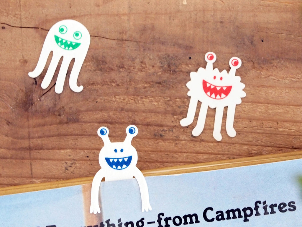 Clip Family Paperclip Bookmarks - Monster