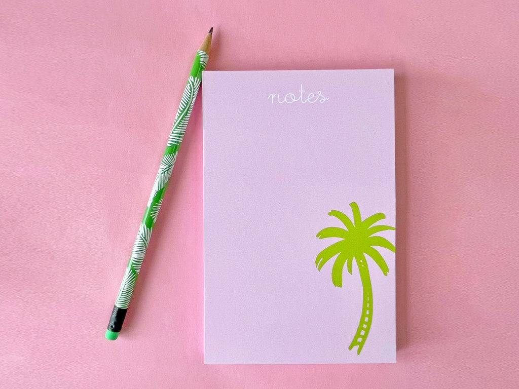 Coconut Tree Notepad