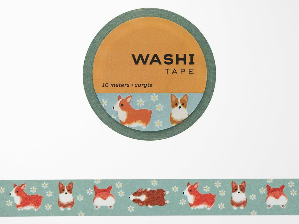 Corgis Washi Tape