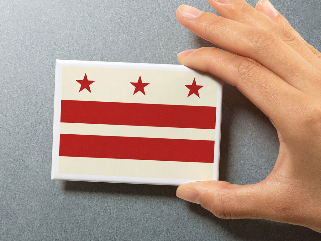 DC Flag Magnet