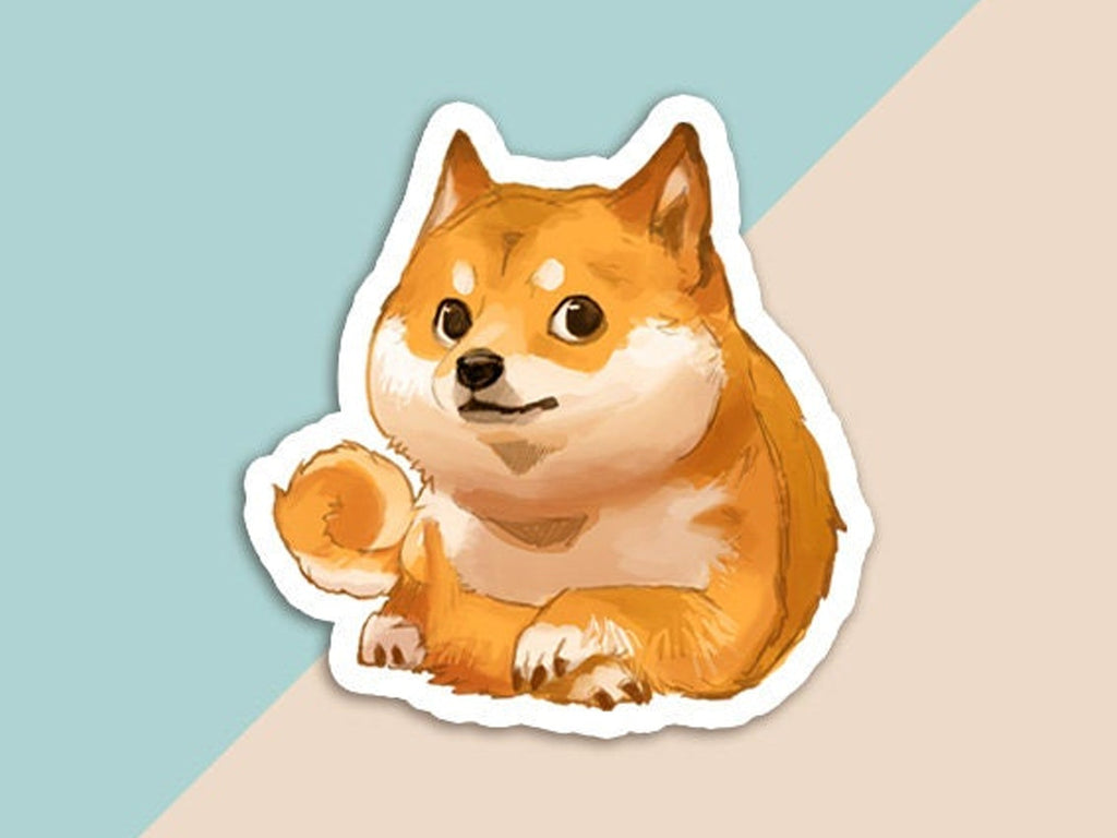 Doge Vinyl Sticker