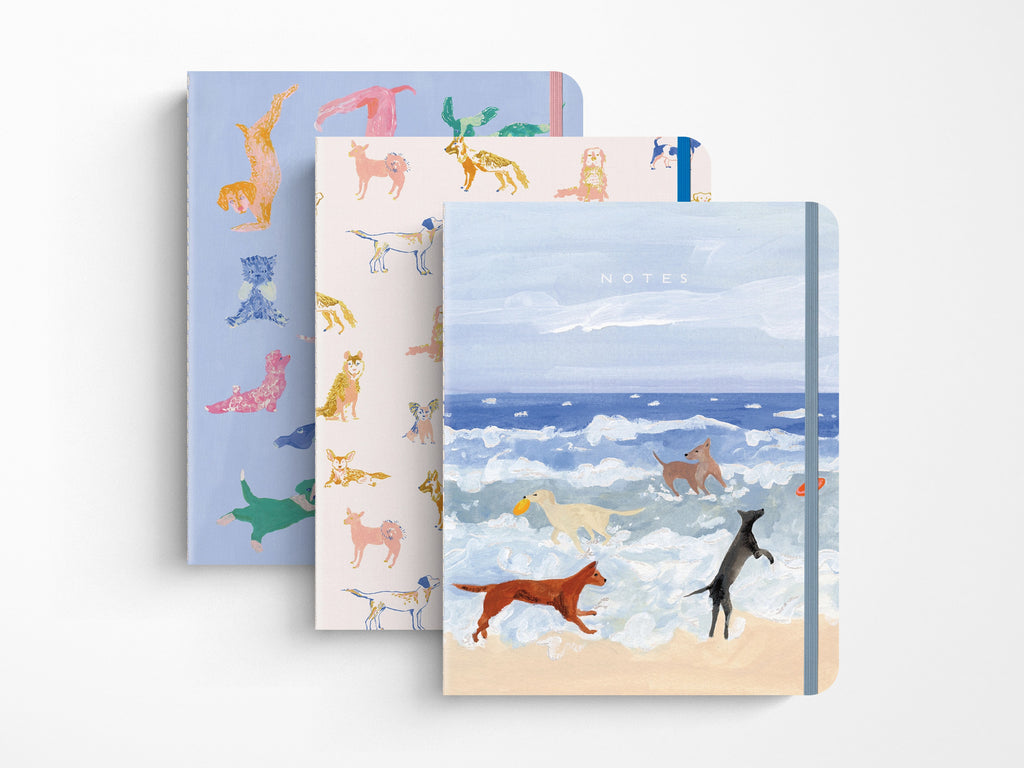 Dogs Notebook Trio