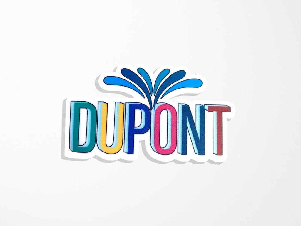 Dupont Vinyl Sticker