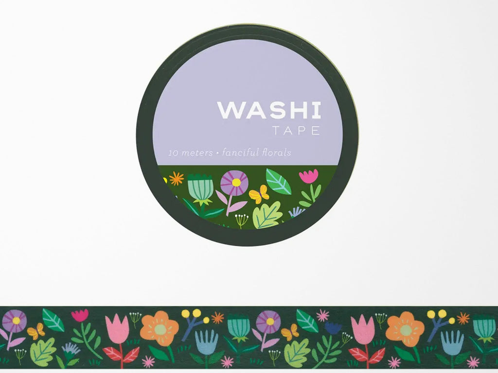 Fanciful Florals Washi Tape