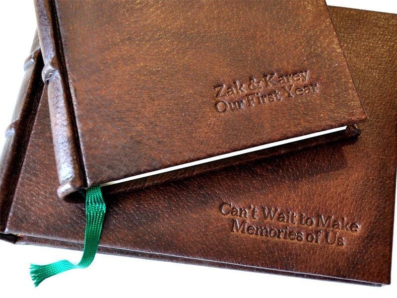 Handmade Italian Distressed Leather Journal - Lined Pages