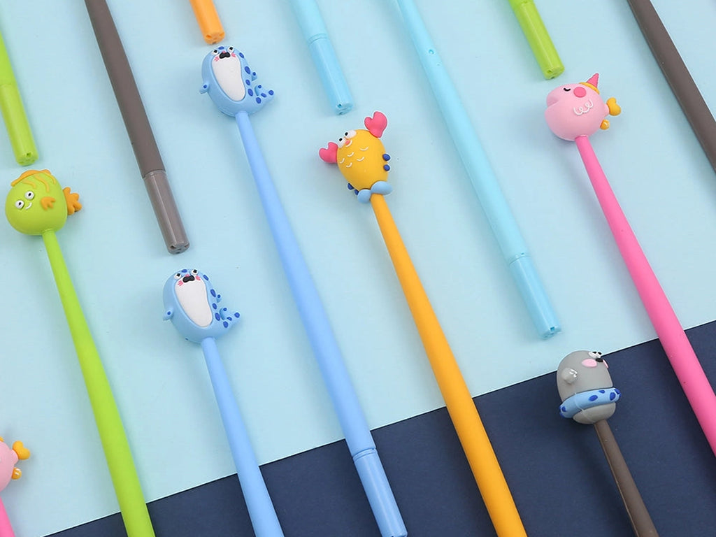 Happy Sea Animals Wiggle Gel Pen