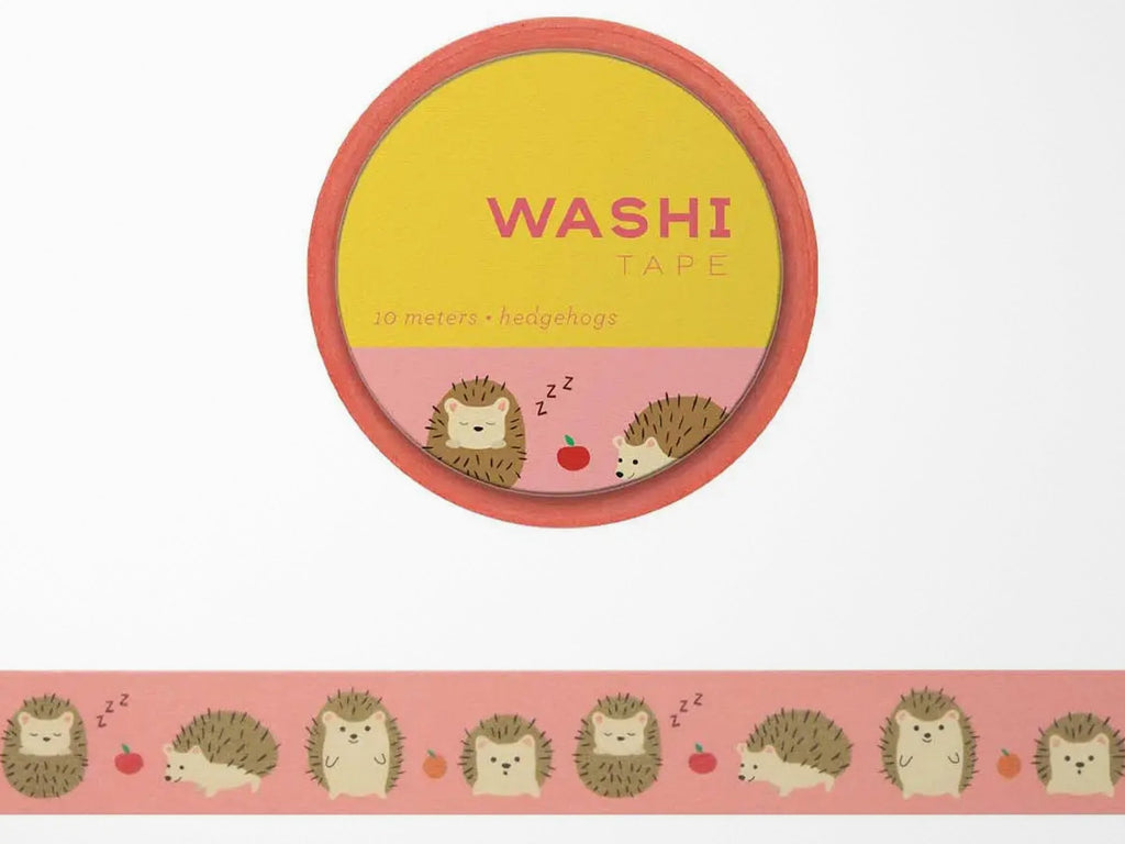 Hedgehogs Washi Tape