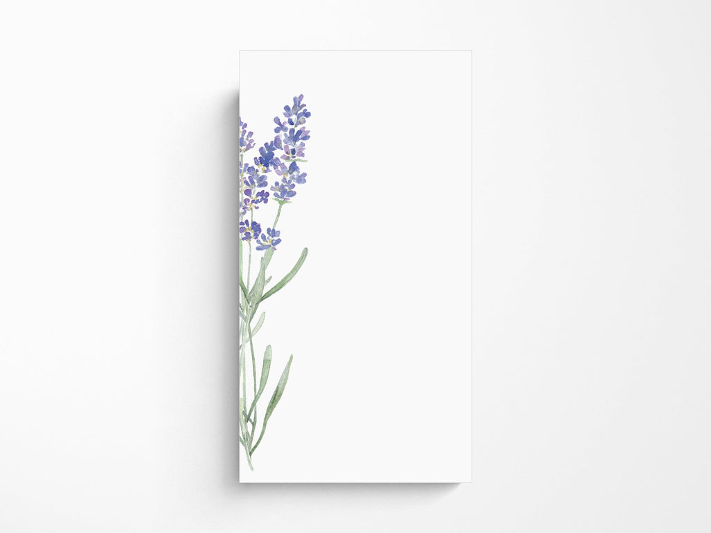 Lavender Notepad