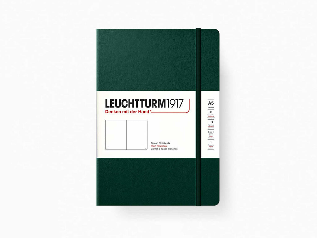 Leuchtturm 1917 Hardcover Notebook - Forest Green