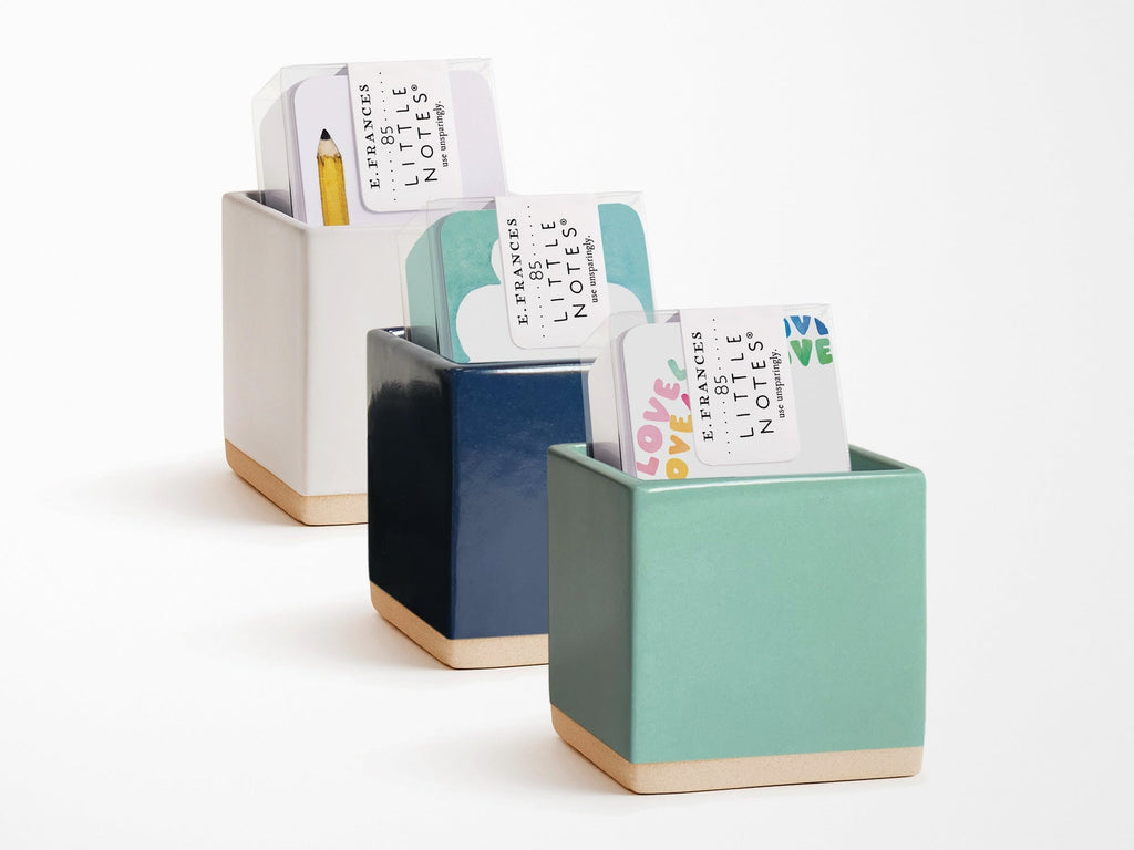 Little Notes Ceramic Holder - Minty