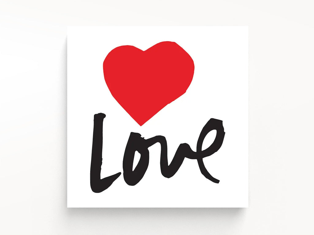 Love By Corita Kent Vinyl Sticker