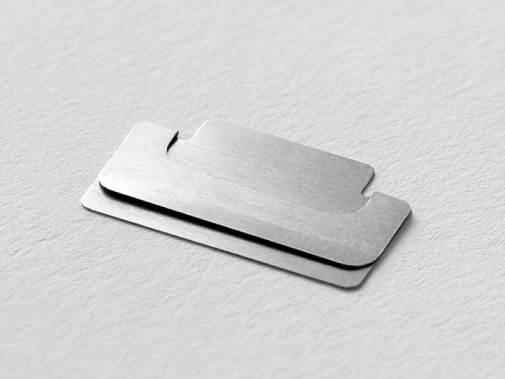 Midori Index Clips Chiratto Silver