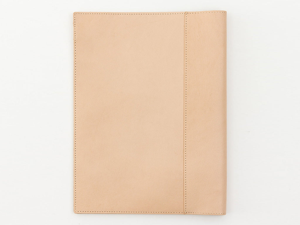 Midori MD Notebook A4 Goat Leather Cover