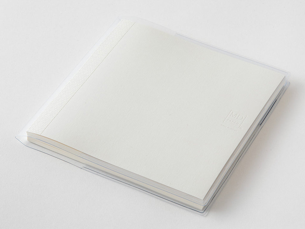 Midori MD Notebook A5 Square Clear Cover