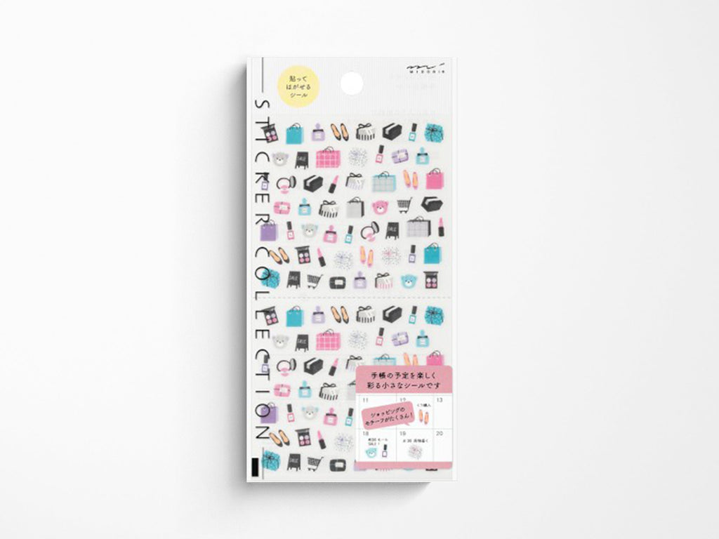 Midori Planner Stickers - Shopping