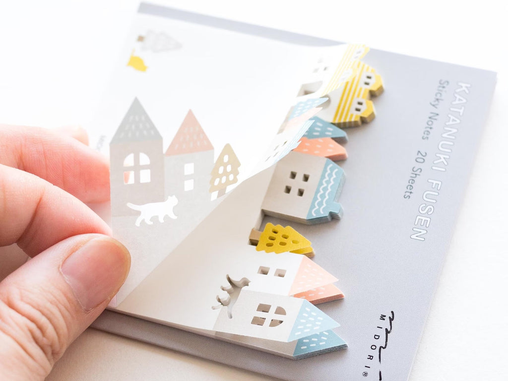 Midori Sticky Notes - Die Cut Town