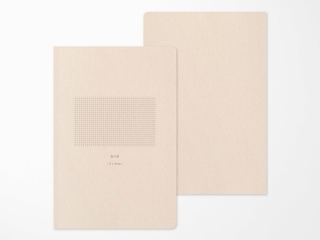 Midori Yuru Log Notebook B6 - 2x2 mm Grid