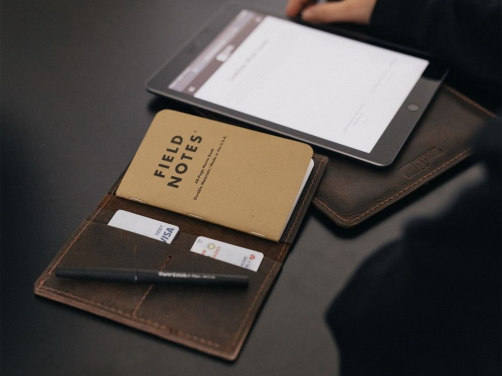 Mission Leather Notebook Cover