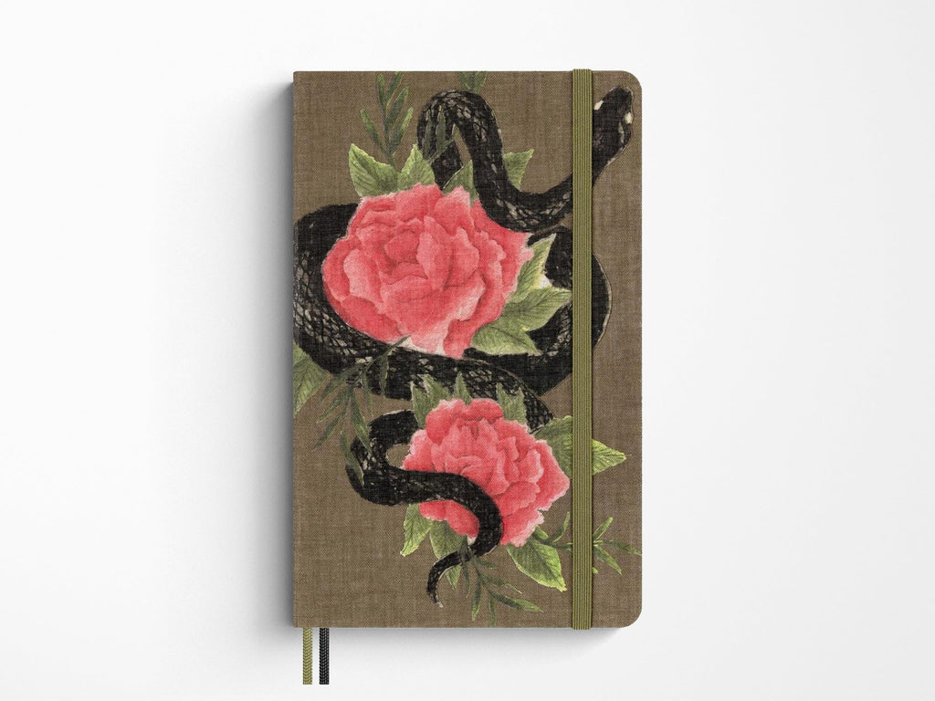 Moleskine Year Of The Snake with Roses Notebook