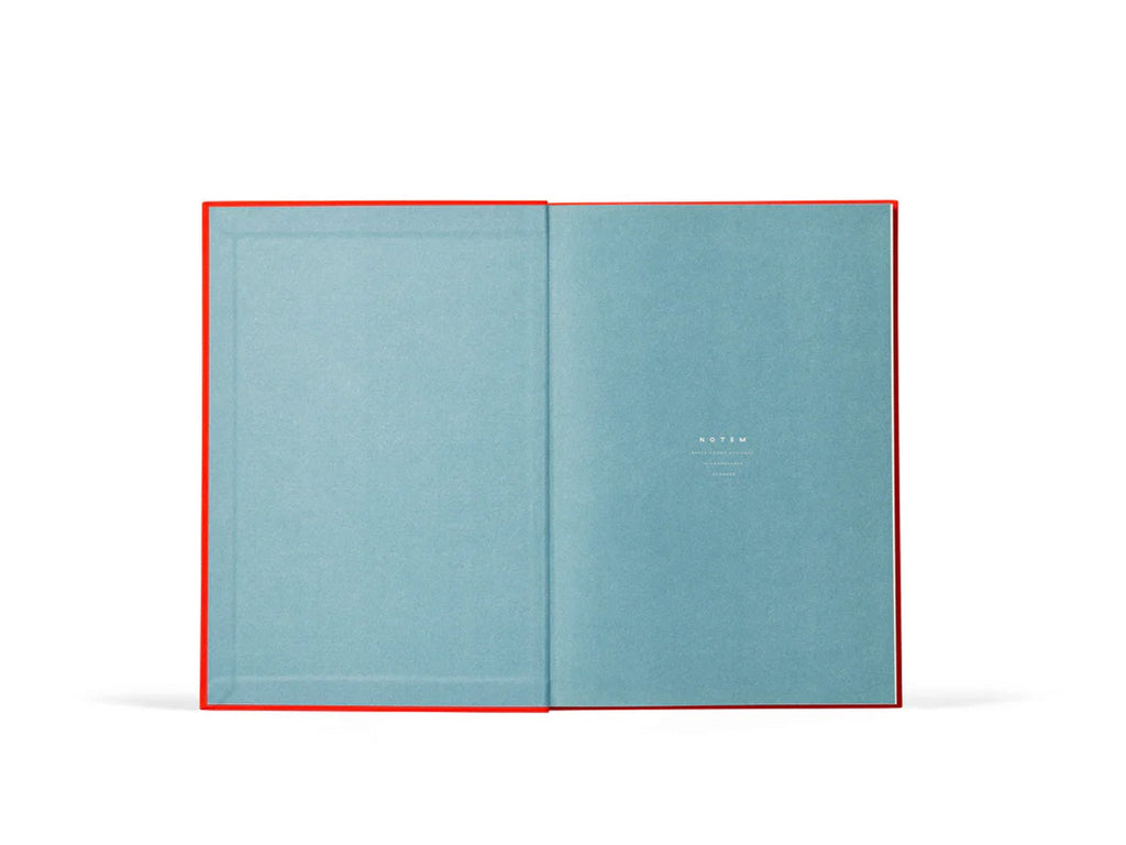 Notem BEA Notebook with Elastic Band - Bright Red