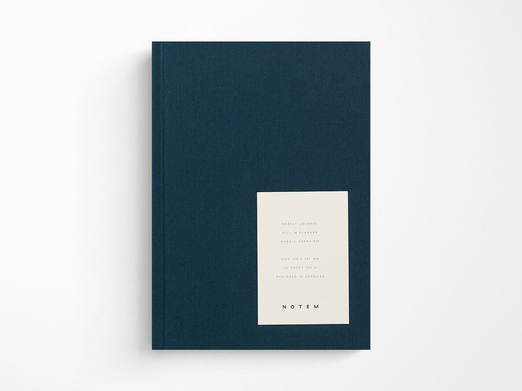 Notem EVEN Weekly Journal - Medium Dusty Blue Cloth