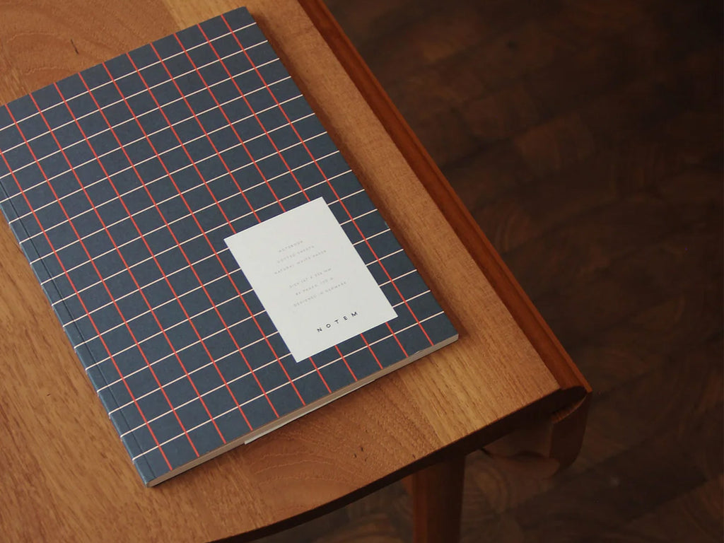 Notem VITA Journal - Medium Dark Blue Grid