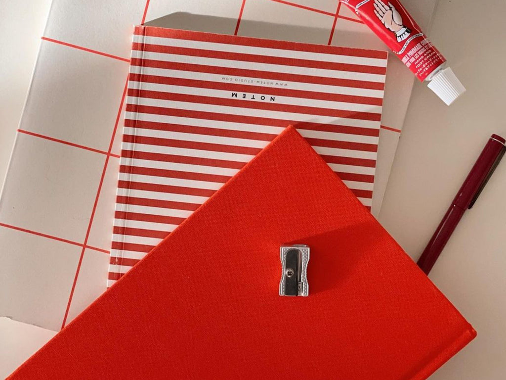 Notem VITA Journal - Small Bright Red