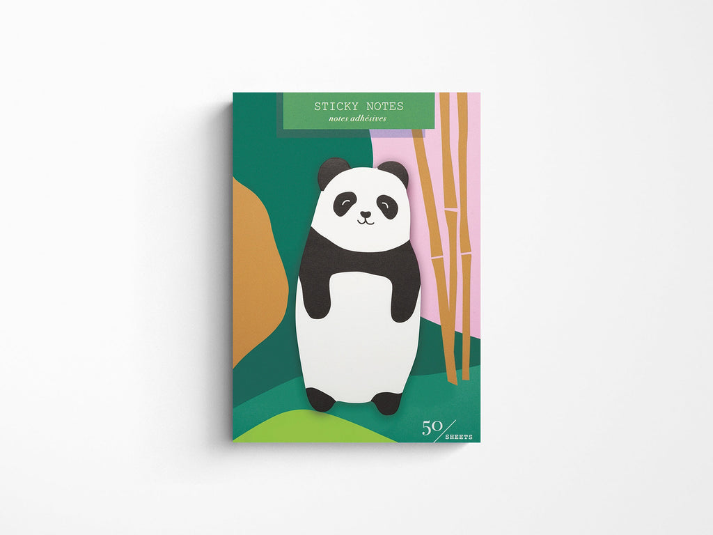 Panda Die Cut Sticky Notes