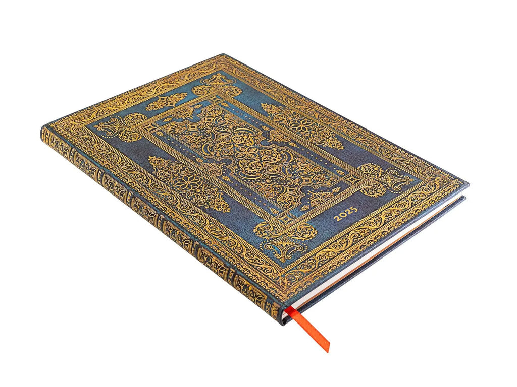 Paperblanks 2025 Weekly Planner GRANDE | Blue Luxe