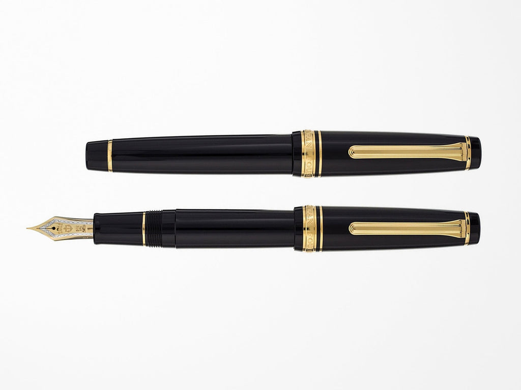 Sailor Pro Gear Fountain Pen - Black / Gold