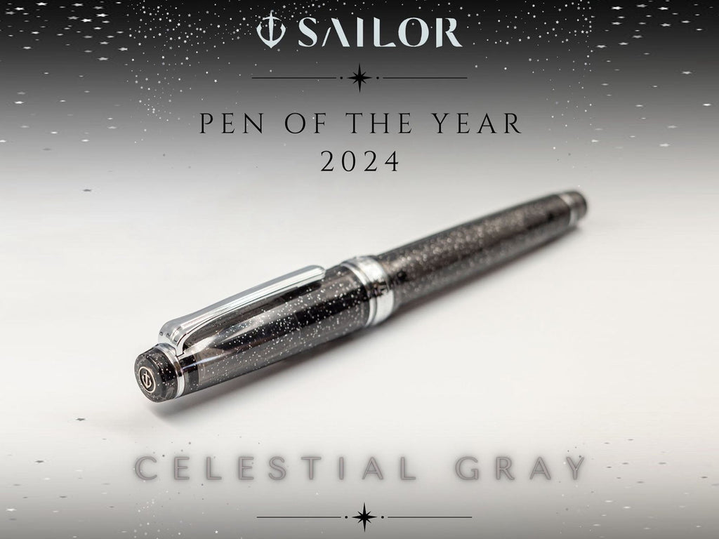 Sailor Pro Gear Fountain Pen - Celestial Gray - 2024 Pen of the Year