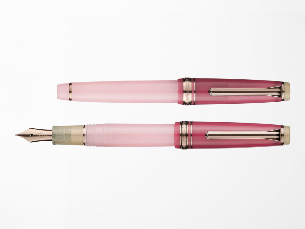 Sailor Pro Gear Slim Fountain Pen - Dried Flowers - Pink Rose