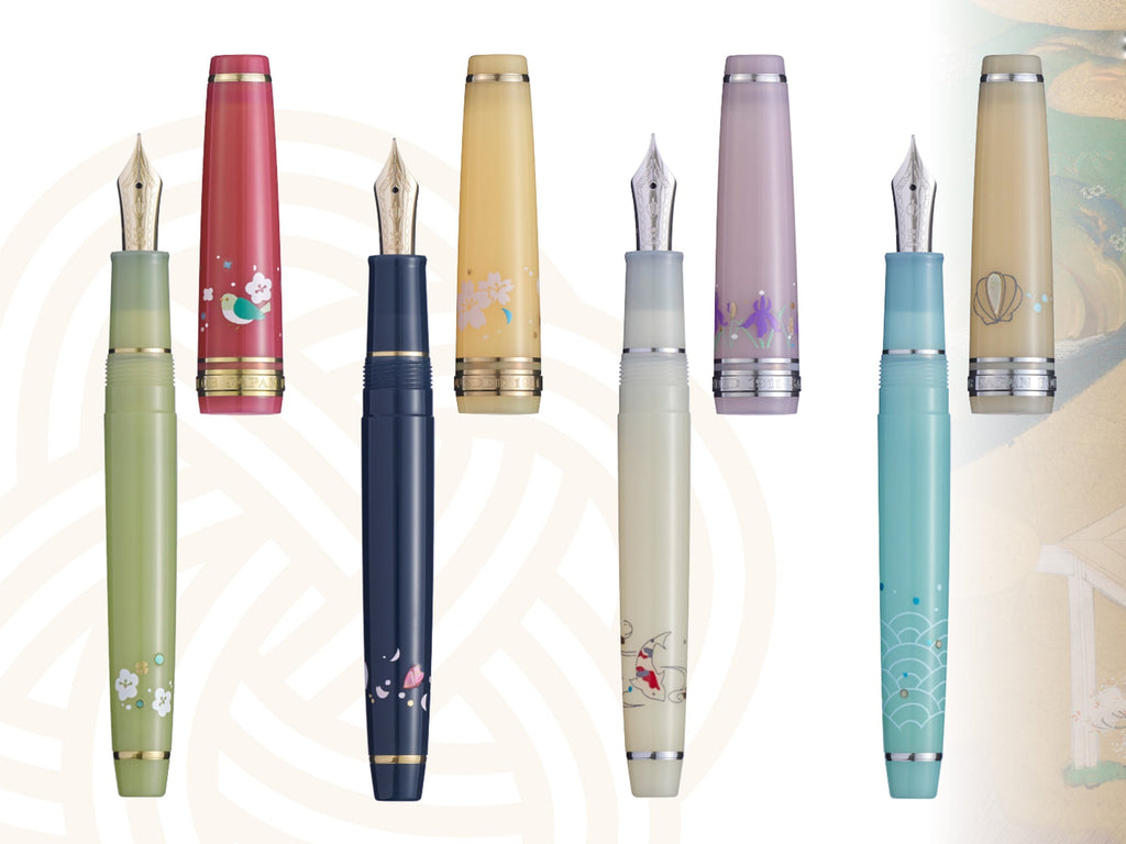 Sailor Pro Gear Slim Fountain Pen - Princess Raden Series - Princess Ochikubo