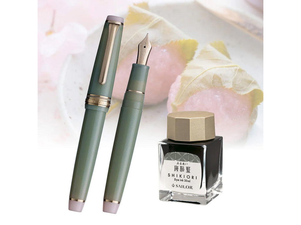 Sailor Pro Gear Slim Fountain Pen - Wagashi Series - Sakuramochi