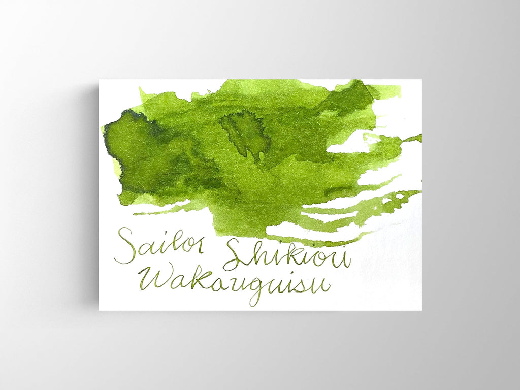 Sailor Shikiori Bottled Ink - Waka-Uguisu