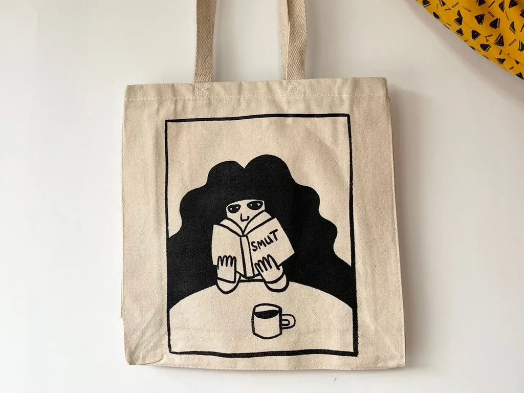 Smutty Books Tote Bag