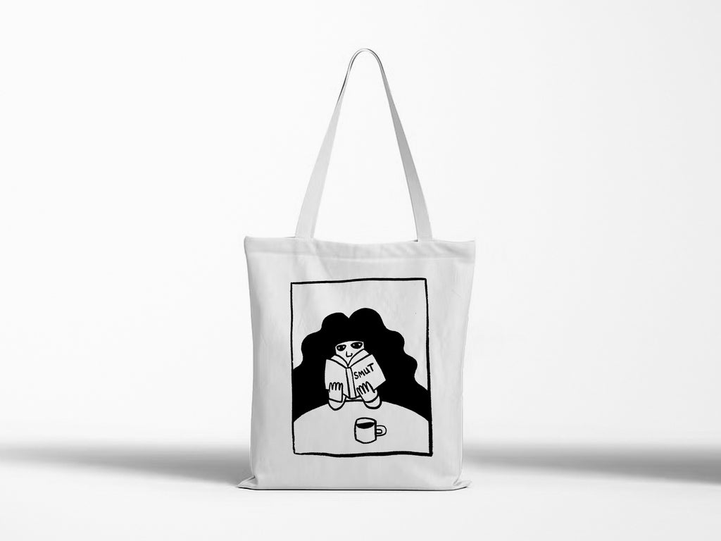 Smutty Books Tote Bag