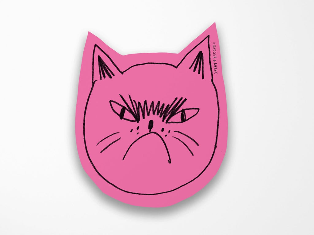 Snitty Kitty Sticker