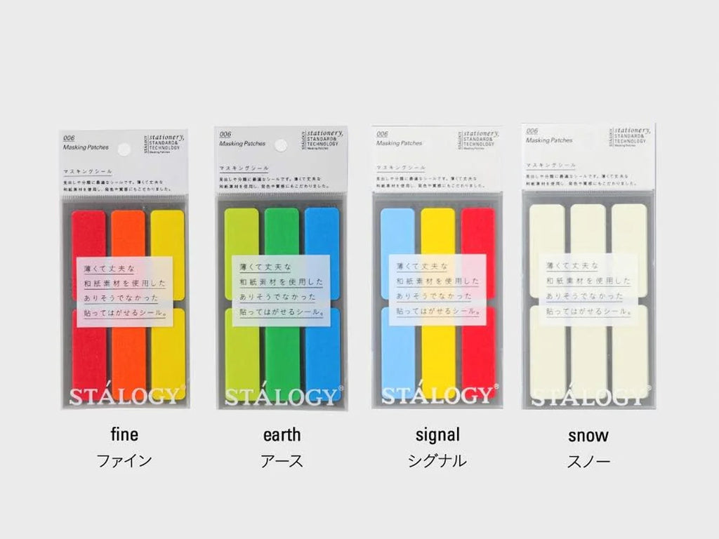 Stalogy Masking Labels - Fine