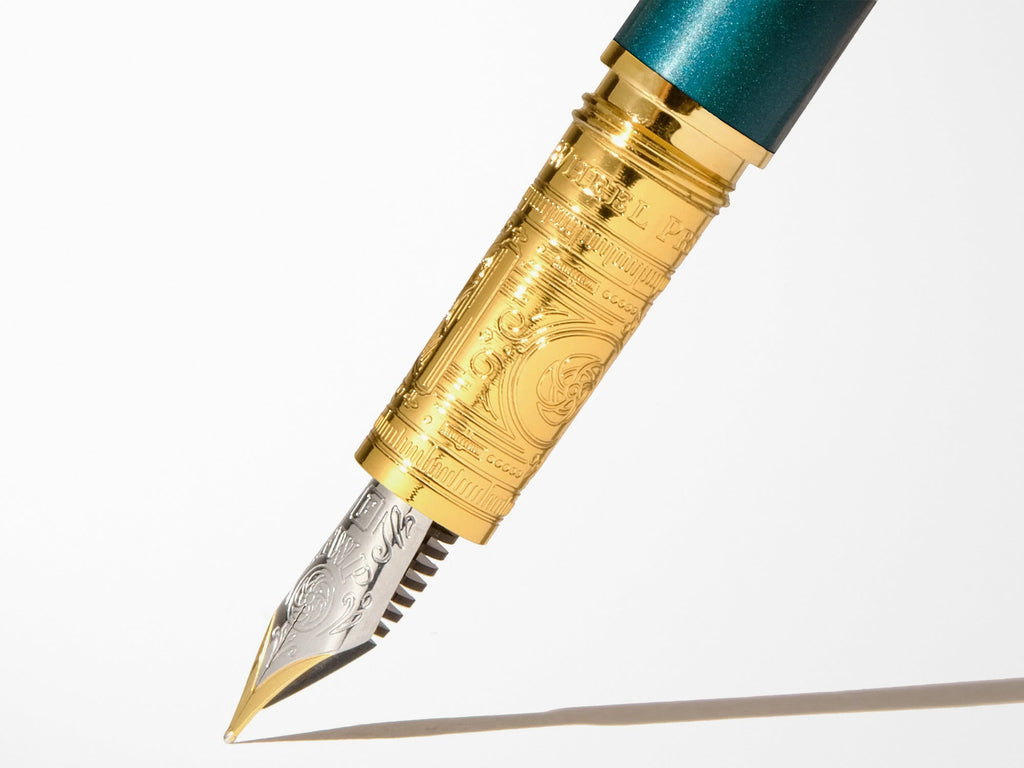 The Bijou Fountain Pen - Printmaker's Teal