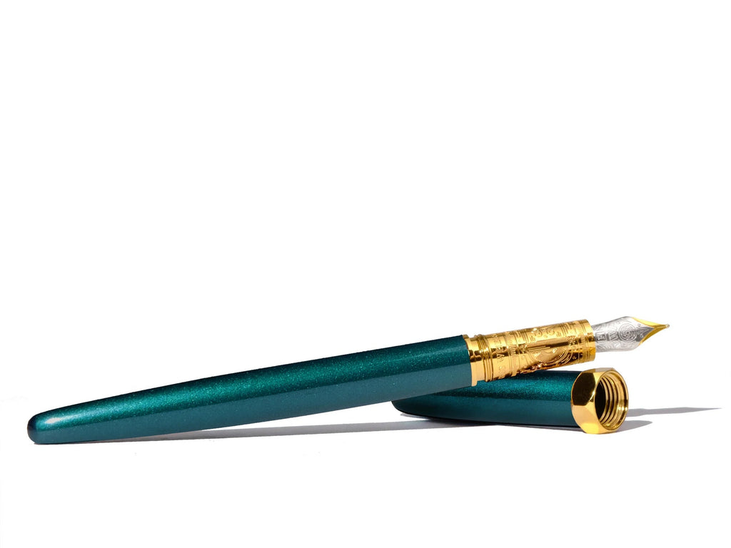 The Bijou Fountain Pen - Printmaker's Teal