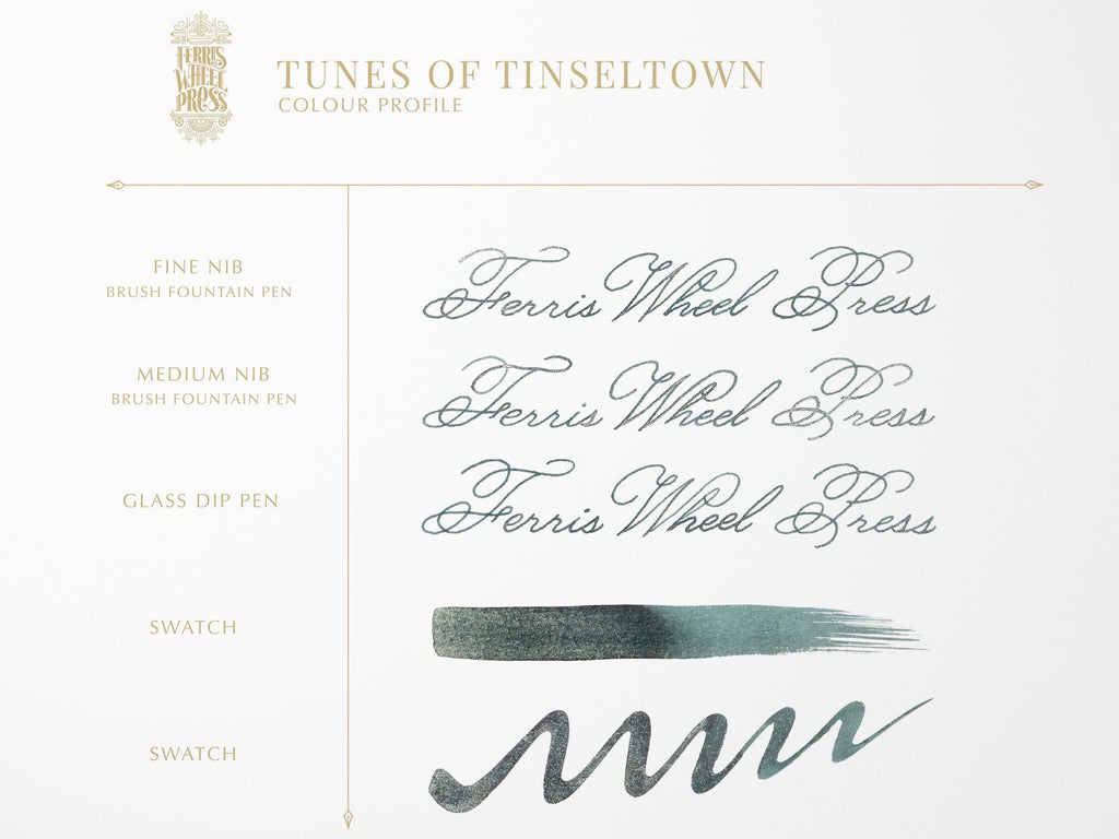 The Tunes of Tinseltown Fountain Pen Ink